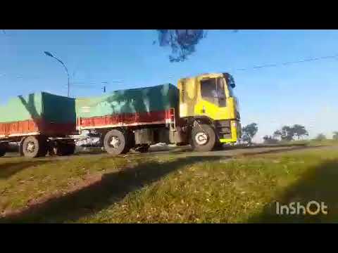 Camiones en RP1 , San Francisco , Cordoba . video 60 . SUSCRIBITE !!