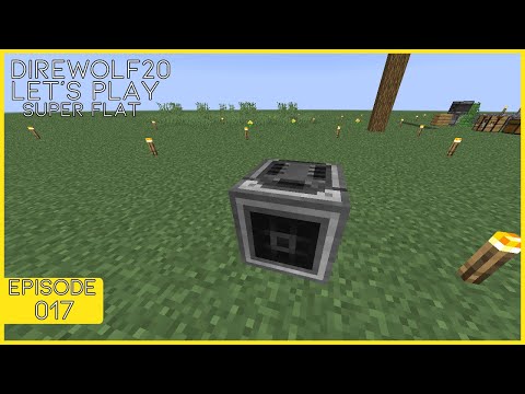 Direwolf20 Let's play Super Flat | Episode - 17 - Auto crafting