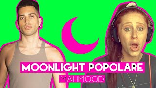 BRITISH GIRL REACTS TO MAHMOOD // MOONLIGHT POPOLARE // MUSIC VIDEO