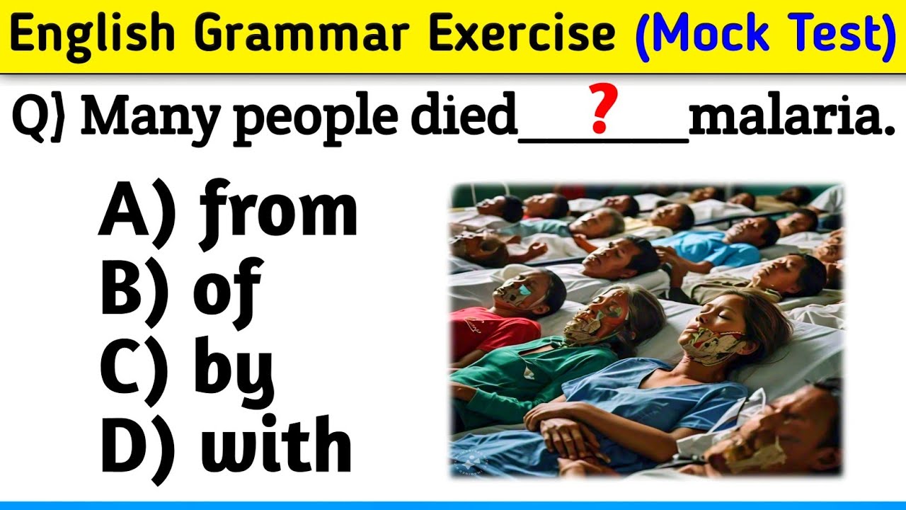 English Grammar Exercise 🧠|| Preposition Mock Test with Explanation || 30 Questions from Proposition