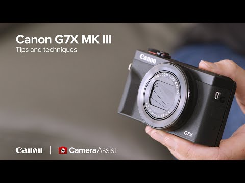 CANON POWERSHOT G7X MARK III (Juodas) video
