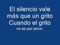 Sie7e-Tengo tu love (Letra) 