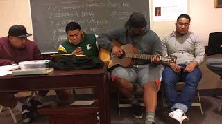 Kent Pese and the Afatasi boys and family cover of Manaia Manaia Le Lagi
