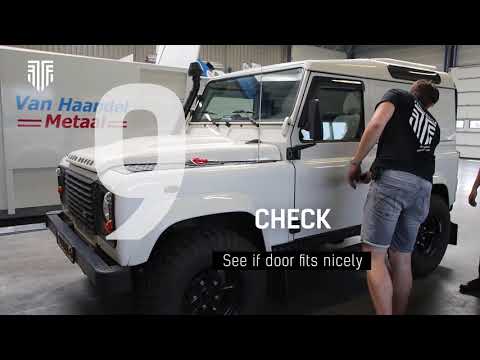 FerroForcia mounting side door hinges Defender 90 (HSS2-001 / HSS2-001-U)