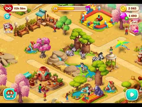 Wildscapes 246 level Gameplay Story