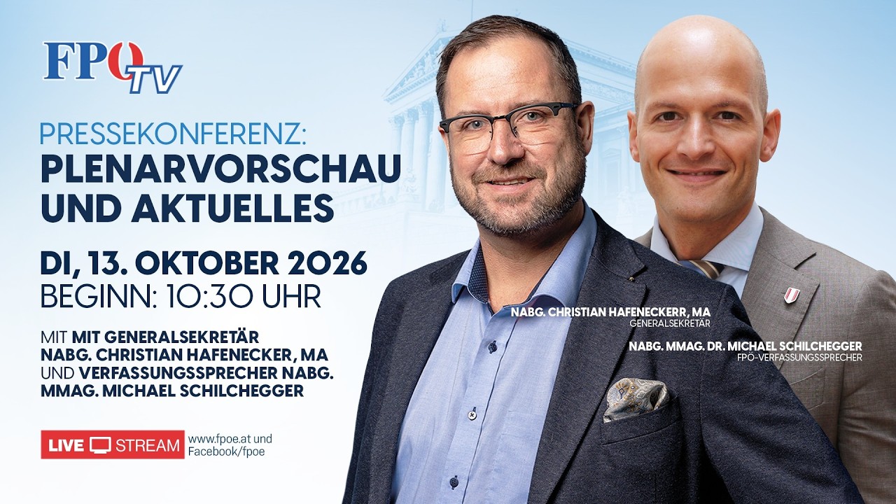 Misstrauensantrag gegen gesamte Regierung in Vorbereitung - Plenarvorschau und Aktuelles
