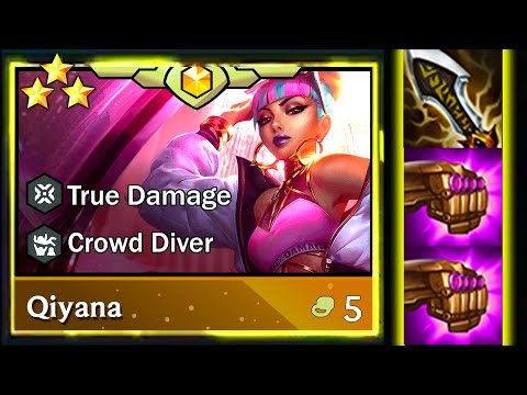 Full Crit Qiyana 1v9! ⭐⭐⭐ 3 Star