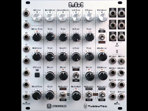 6m0d6 jam #1 - Tubbutec and LPZW eurorack module