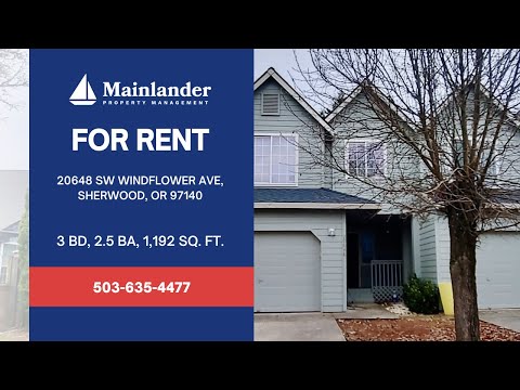Great Townhome in Sherwood is a Must See! property video