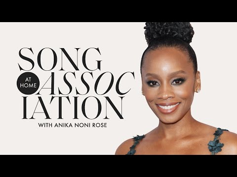 Anika Noni Rose Sings Bruno Mars, Mariah Carey & "O Holy Night" in a Game of Song Association | ELLE
