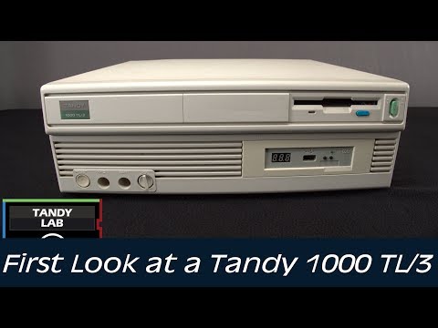 A Modern Tandy 1000 TL/3? - Tandy Lab First Look