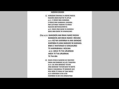 Karebwe bwana - Tangintebu Theological College