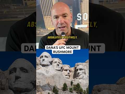 Dana White Updates His UFC Mount Rushmore Ahead of UFC 306