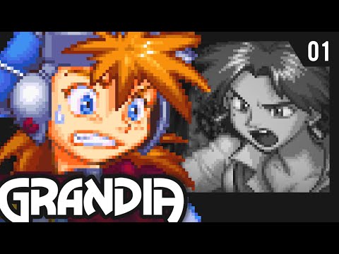 In Trouble Already? | Let's Play Grandia HD Remaster (Blind) - Episode 1