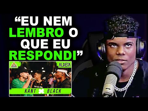 BLACK FALA SOBRE BATALHA CONTRA O KANT