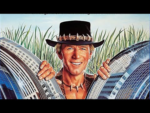 CROCODILE DUNDEE - Trailer (1986, Deutsch/German)