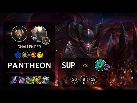 Pantheon Support vs Thresh - EUW Challenger Patch 10.25b