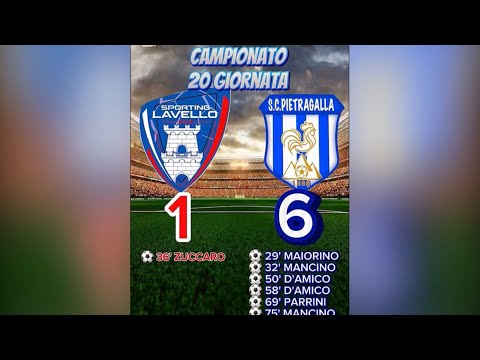 2025/26 PROMOTION Championship Matchday 20: Sporting Lavello vs PIETRAGALLA