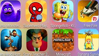 Download lagu Gramic Monster Scary survival,Kick The Buddy,Minecraft,Emoji Puzzle,Survival Story,Bowmasters,HCR 2 mp3