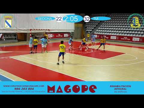 SEIS DO NADAL VS BALONMAN TUI CADETE MASCULINO 21-22