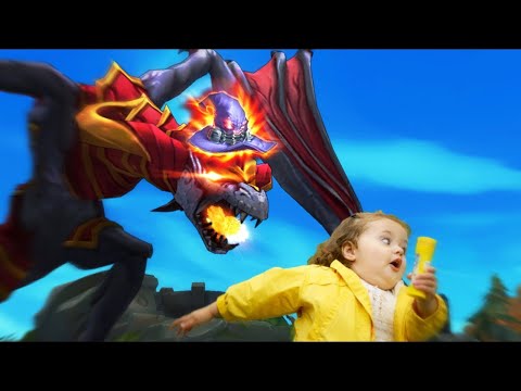 Shyvana montage|feat Darky|LOL MOMENTS#1