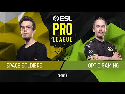CS:GO - OpTic vs. ex-Space Soldiers [Overpass] Map 2 - Group A - ESL Pro League Season 9 Europe