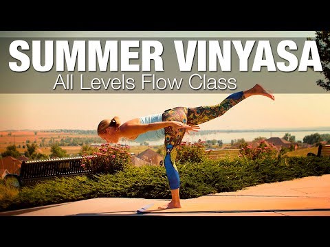 Summer Vinyasa All Levels Flow Yoga Class - 60 min - Five Parks Yoga