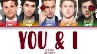 One Direction - You &amp; I [Color Coded Lyrics]