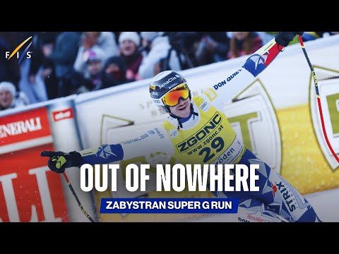 Zabystran Winning Run | Stunning Upset in Val Gardena | FIS Alpine