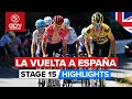 High Altitude Tests Riders On Queen Stage | Vuelta A España 2022 Stage 15 Highlights