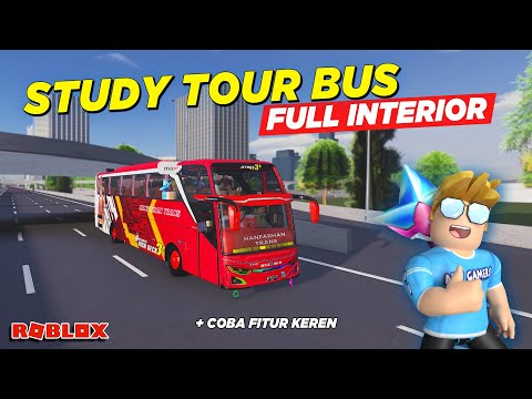 STUDY TOUR BUS FULL INTERIOR DI CDID !! REVIEW CDID FULLSTATE - Roblox Indonesia