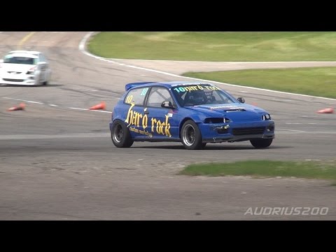 AFL 2015 - Round 1: Andrius Keblys with Honda Civic in RACE 1