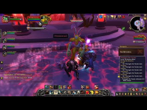WoW dungeons E149: The Botanica (Protection Warrior, 8.3.0)