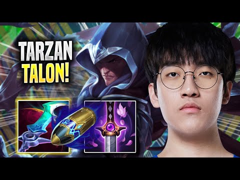 TARZAN IS SO GOOD WITH TALON! - LNG Tarzan Plays Talon JUNGLE vs Lee Sin! | Season 2022