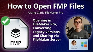 How to Open FMP Files (FileMaker Pro Database)