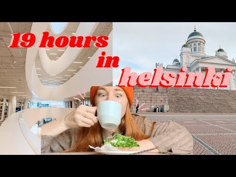 I Had a 19 Hour Layover in Helsinki, Finland VLOG