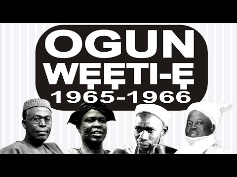 EYI NI BI OGUN WẸẸTI-Ẹ ṢE BẸRẸ NILẸ YORUBA