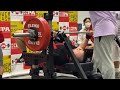 近畿ベンチプレスマスターズ 和田さん第3試技230kg