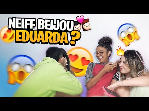 ANDERSON NEIFF BEIJA EDUARDA ENQUANTO  RESPONDE PERGUNTAS ? #andersonneiff #bondedoneiff