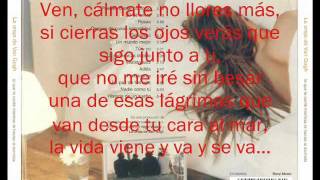 Adios-La Oreja De Van Gogh Con Letra