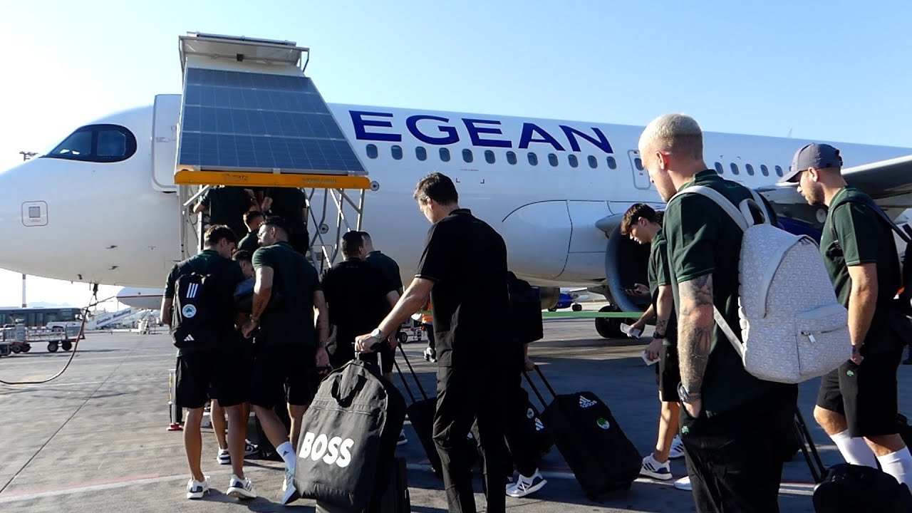 Panathinaikos flies to Amsterdam | pao.gr