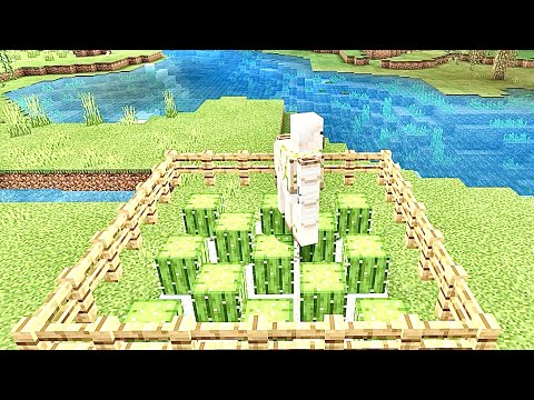 Iron Golem + Cactus = ...