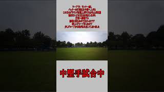 草野球 中堅手 ツーアウト ランナー無し センターフライの場合 #野球  #草野球  #中堅手
