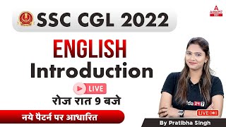 SSC CGL 2022 | SSC CGL English Classes by Pratibha | Syllabus Introduction