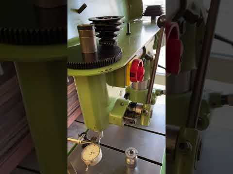 GENKO ATB-20 Radialbohrmaschine Vorstellung und Messund der Rundlaufgenauigkeit