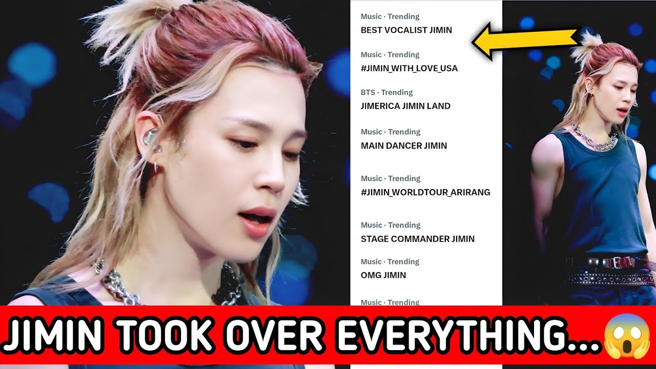 Jimin Dominates Social Media with Explosive Tampa Performance