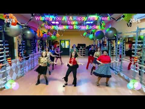 Rock Around the Clock - Bill Haley & His Comets | 48ct 1Wall Jive/Charlston Line Dance | YHRL