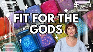 The beauty of change | Greek Mythology Solar Reactive nail polish | Chamaeleon Nails Solar Pantheon
