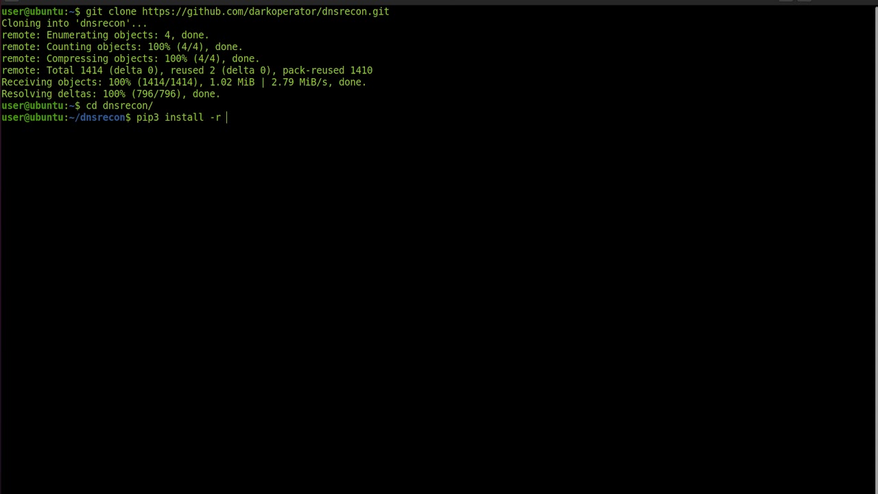 DNSRecon: a powerful DNS reconnaissance tool DNSRecon: a powerful DNS reconnaissance tool