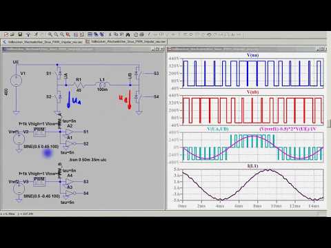 LE6_3b DC/AC Wandler - Vollbrücke - Ansteuerverfahren